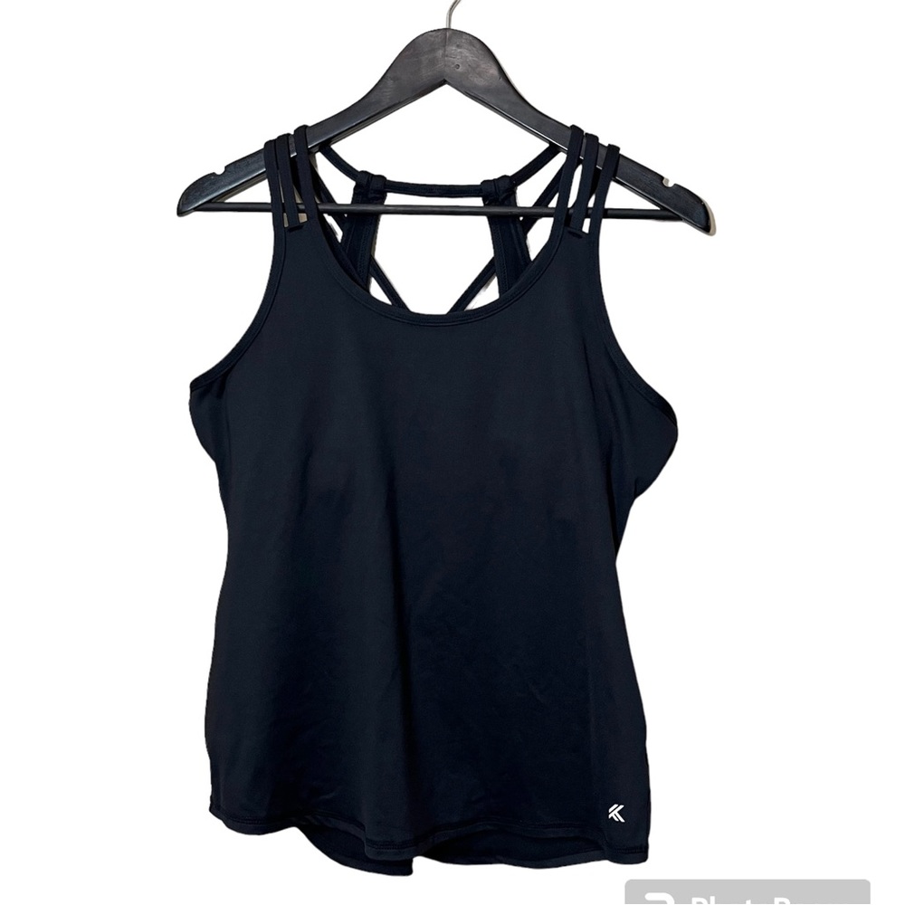 Kyodan Black Strappy Back Athletic Tank Top